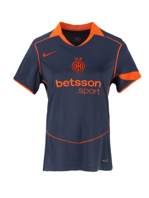 Inter Milan Zenski Rezervni Dres 2025-26 Kratak Rukavima Inter Milan Zenski Rezervni Dres 2025-26 Kratak Rukavima